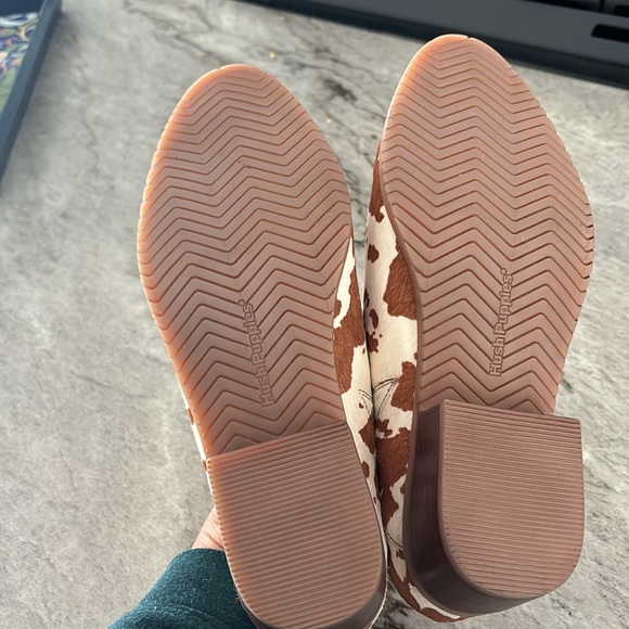 Hush Puppies cowhide / cow print western bootie / "Sienna shootie" sz 9.5M - Picture 3 of 4